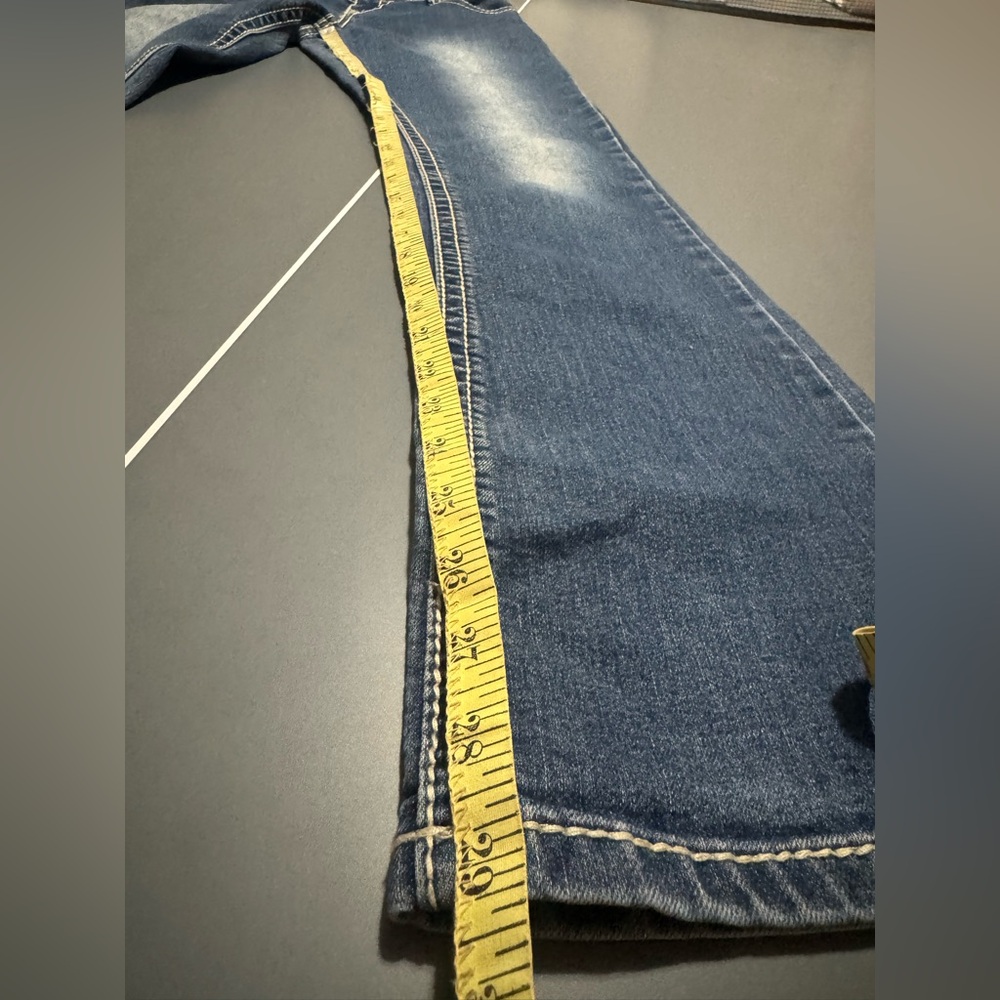 Red Ranch Bootcut Jeans - Picture 4 of 8